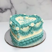 Load image into Gallery viewer, Vintage Heart Cake