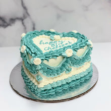 Load image into Gallery viewer, Vintage Heart Cake
